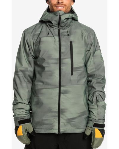 Quiksilver Snow Mission Printed Jacket - Green