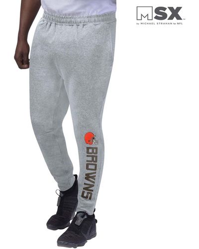 MSX by Michael Strahan Cleveland Browns jogger Pants - White