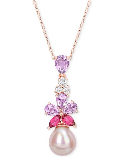 Macy's Pink Cultured Freshwater Pearl (9-1/2mm