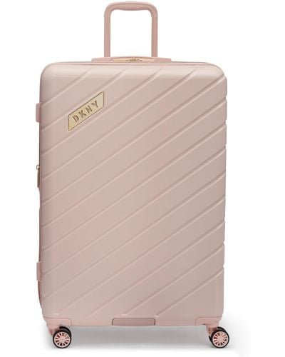DKNY Bias 28" Upright Trolley luggage - Natural