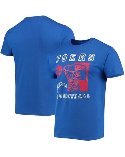 Junk Food Philadelphia 76ers Slam Dunk T-shirt - Blue