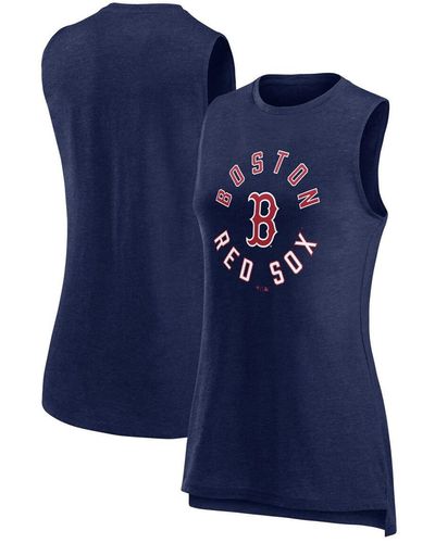 Fanatics Boston Red Sox What Goes Around Tank Top - Blue