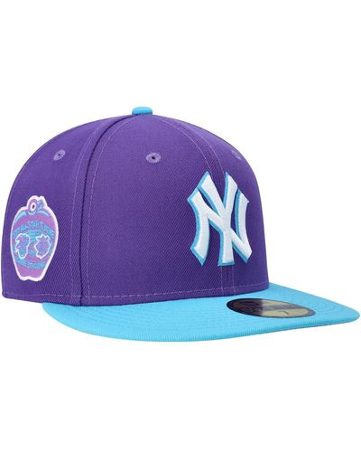 KTZ New York Yankees Vice 59fifty Fitted Hat - Blue