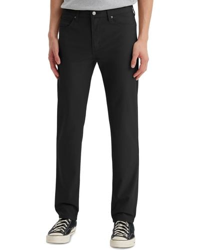 Levi's 511 Slim-fit Flex-tech Pants Macy's Exclusive - Black