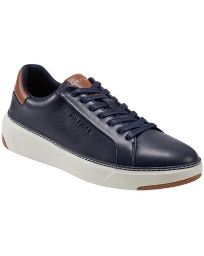 Tommy Hilfiger Hines Lace Up Casual Sneakers - Blue