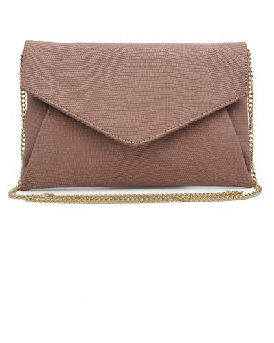 Moda Luxe Cara Clutch Bag - Purple