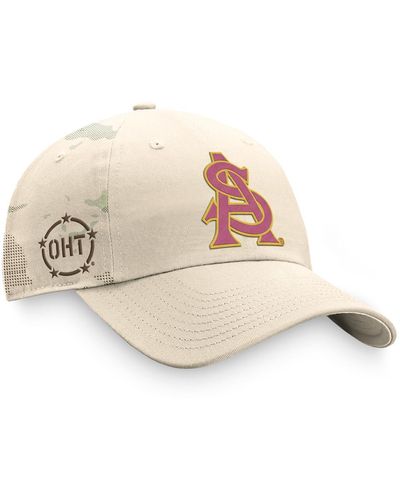 Top Of The World Arizona State Sun Devils Oht Military-inspired Appreciation Camo Dune Adjustable Hat - Natural