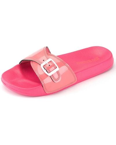 Mio Marino Adjustable Beach Or House Sandals - Pink