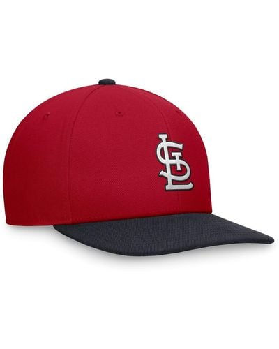 Nike Red/navy St. Louis Cardinals Evergreen Two-tone Snapback Hat