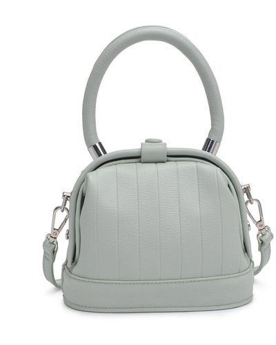 MODA LUXE SIENNA Classic WHITE Purse Handbag Shoulder Textured NEW