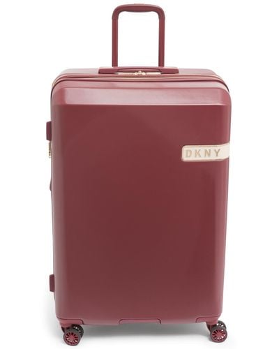 DKNY Closeout! Rapture 28" Hardside Spinner Suitcase - Red