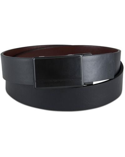 Alfani Reversible Compression Buckle Belt - Black