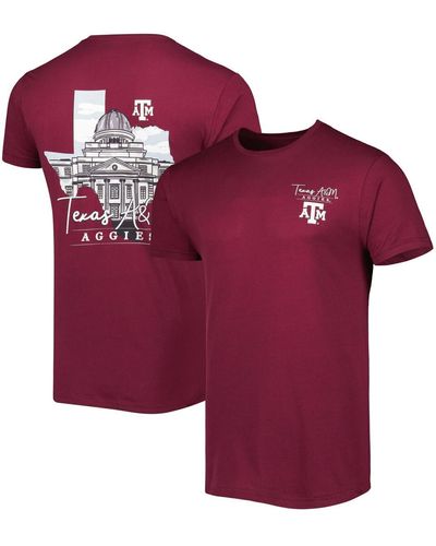 Image One Texas A&m aggies Hyperlocal T-shirt - Red