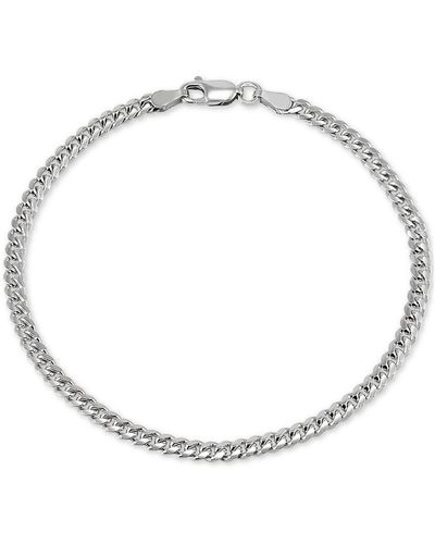 Giani Bernini Cuban Link Chain Bracelet - Metallic