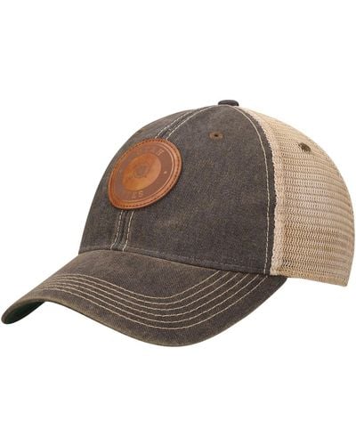 Legacy Athletic Utah Utes Target Old Favorite Trucker Snapback Hat - Black