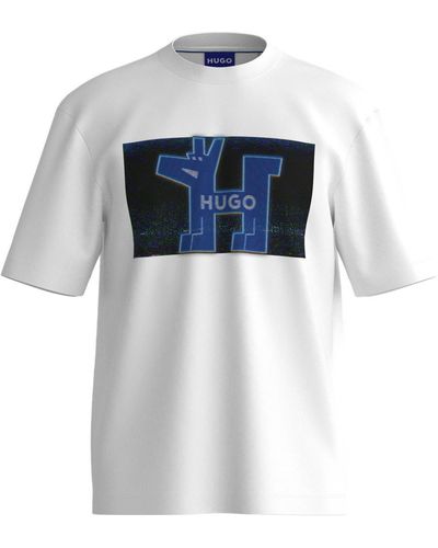 BOSS Hugo By Logo Dog T-shirt - White