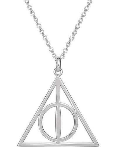 Harry Potter Deathly Hallows Necklace - Black