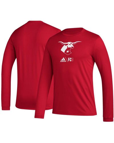 adidas Louisville Cardinals Men's Team Stack Amplifier Long Sleeve T-Shirt  - Macy's