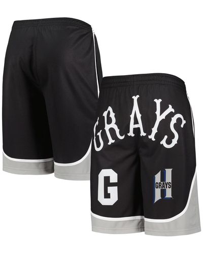 Stitches Homestead Grays Shorts - Black