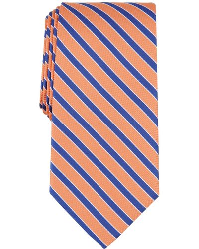 Club Room Willard Stripe Tie - Orange