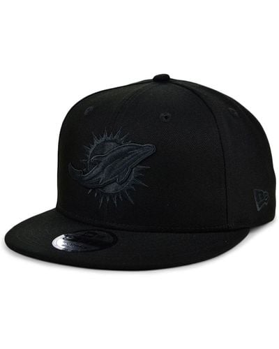 KTZ Miami Dolphins Basic Fashion 9fifty Snapback Cap - Black