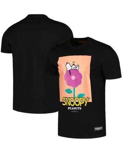 Pro Standard And Freeze Max Peanuts T-shirt - Black