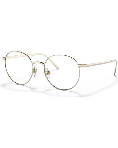 Ralph Lauren Round Eyeglasses Rl5116t - Metallic