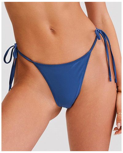 Sunkissed Le Triangle Bikini Bottom - Blue