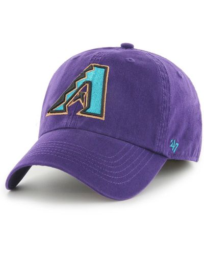 '47 Arizona Diamondbacks Cooperstown Collection Franchise Fitted Hat - Purple