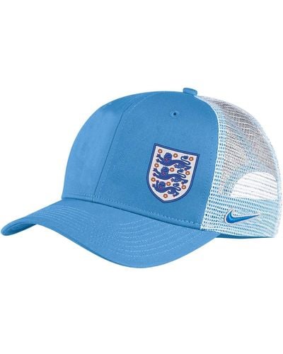Nike England National Team Classic99 Trucker Snapback Hat - Blue