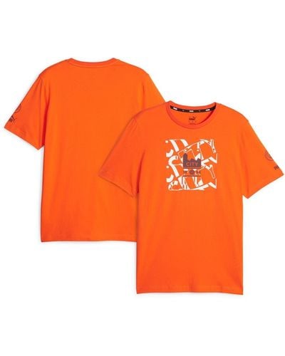 PUMA Manchester City Ftblcore Graphic T-shirt - Orange