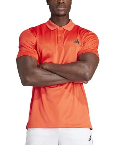 adidas Essentials Aeroready Training Polo Shirt - Orange