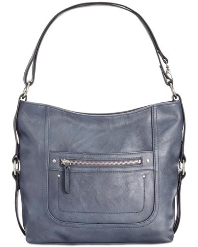 INC International Concepts Riverton Hobo, Created For Macy's - Blue