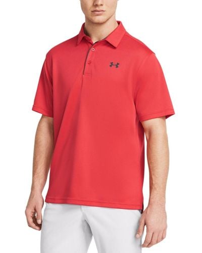 Under Armour Tech Polo T-shirt - Red