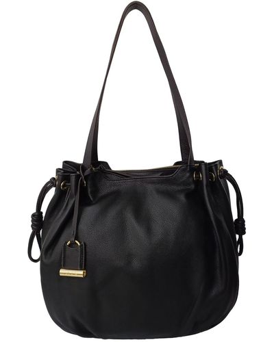 Lodis Augustine Leather Tote - Black