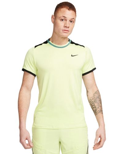 Nike Advantage Dri-fit Logo Tennis T-shirt - Green