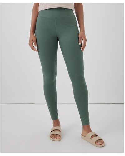 Pact Purefit legging Made With Organic Cotton - Green