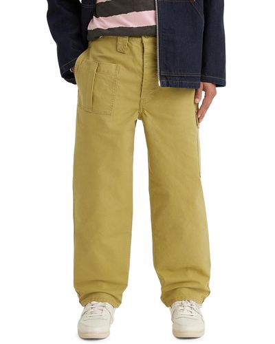 Levi's Relaxed-fit Utility Pants - Yellow