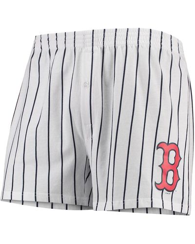 Concepts Sport Boston Red Sox Vigor Boxer Shorts - White