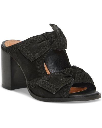 Lucky Brand Dynah Bow Block-heel Dress Sandals - Black