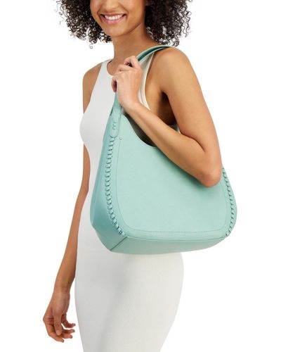 Style & Co. Whip-stitch Soft 4-poster Tote - Green