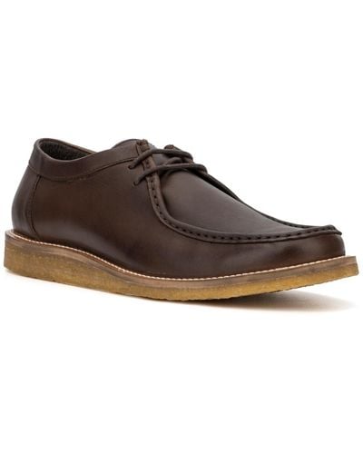 Reserved Footwear Oziah Leather Loafers - Brown