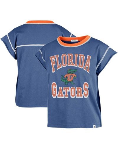 '47 Florida Gators Sound Up Maya Cutoff T-shirt - Blue