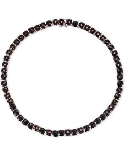 Macy's Green Quartz 18" Collar Necklace (100 Ct. T.w. - Black