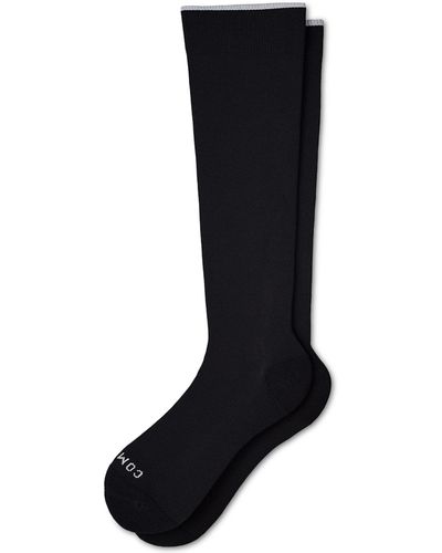 COMRAD Knee-high Solid Companion Compression Sock - Black