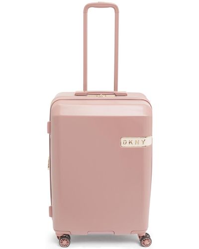 DKNY Closeout! Rapture 24" Hardside Spinner Suitcase - Pink