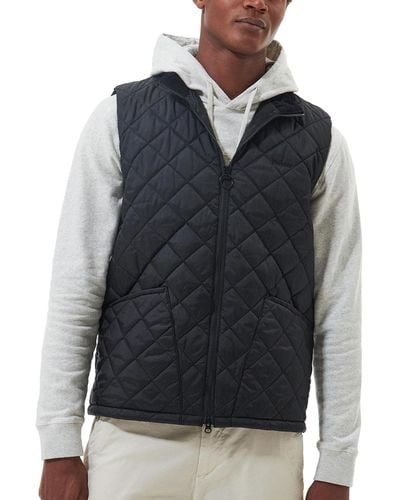 Barbour Quilted Monty Gilet - Blue