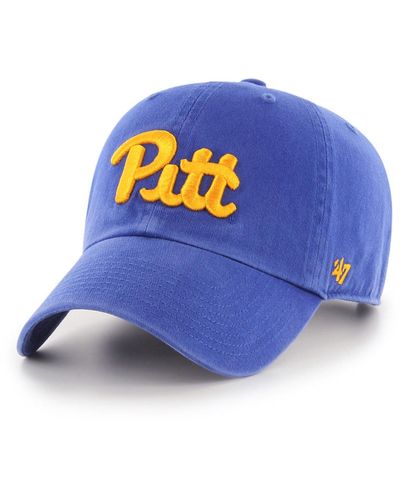 '47 Pittsburgh Panthers Clean Up Cap - Blue