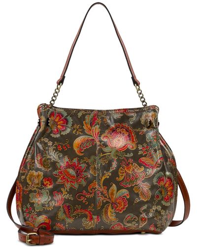 Dauphine Satchel - Fall Tapestry – Patricia Nash