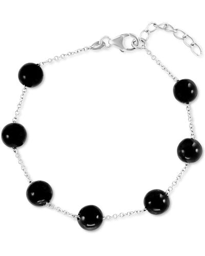 Effy Effy Onyx Bead Station Link Bracelet - Black